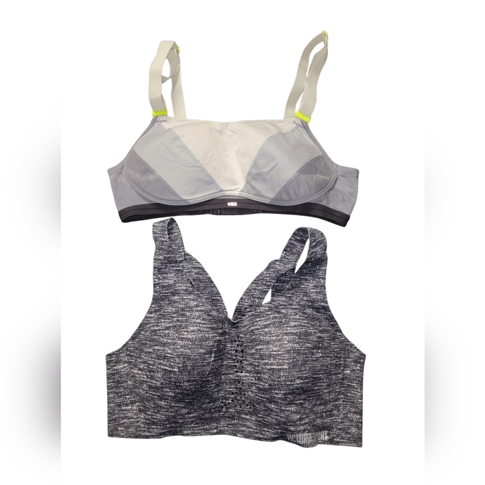 Victoria's Secret Knockout VSX Incredible Angel Max Sports Bra Bundle - Size 34C